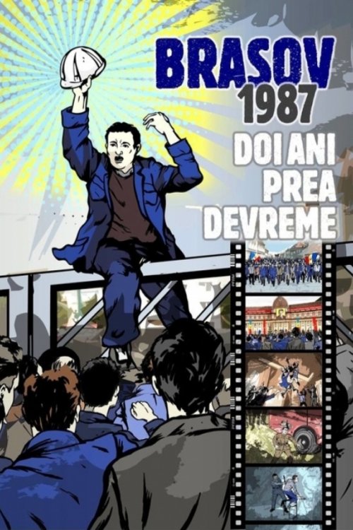 L'affiche originale du film Brasov 1987. Deux ans trop tôt en Roumain