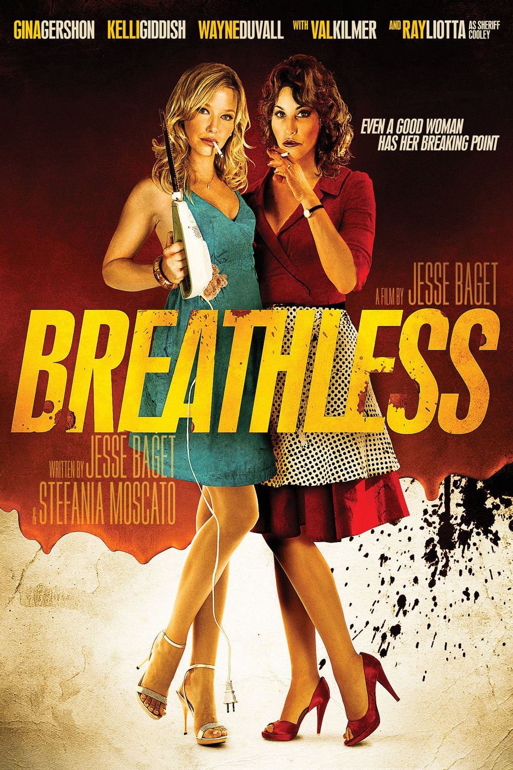 L'affiche du film Breathless
