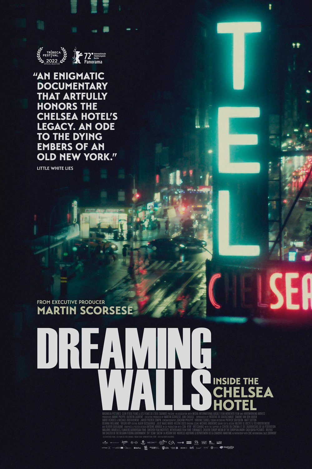 L'affiche du film Dreaming Walls