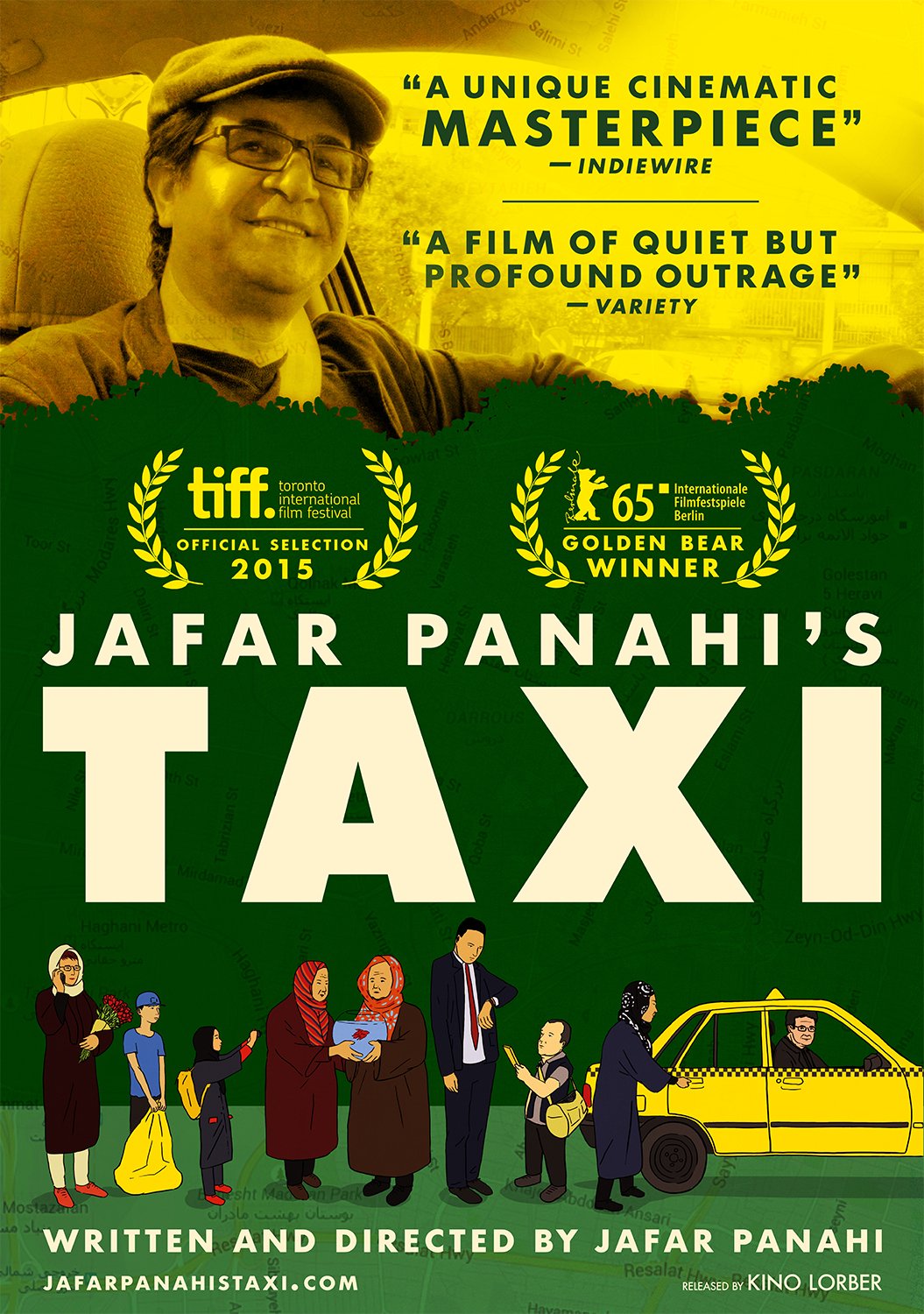 L'affiche du film Jafar Panahi's Taxi