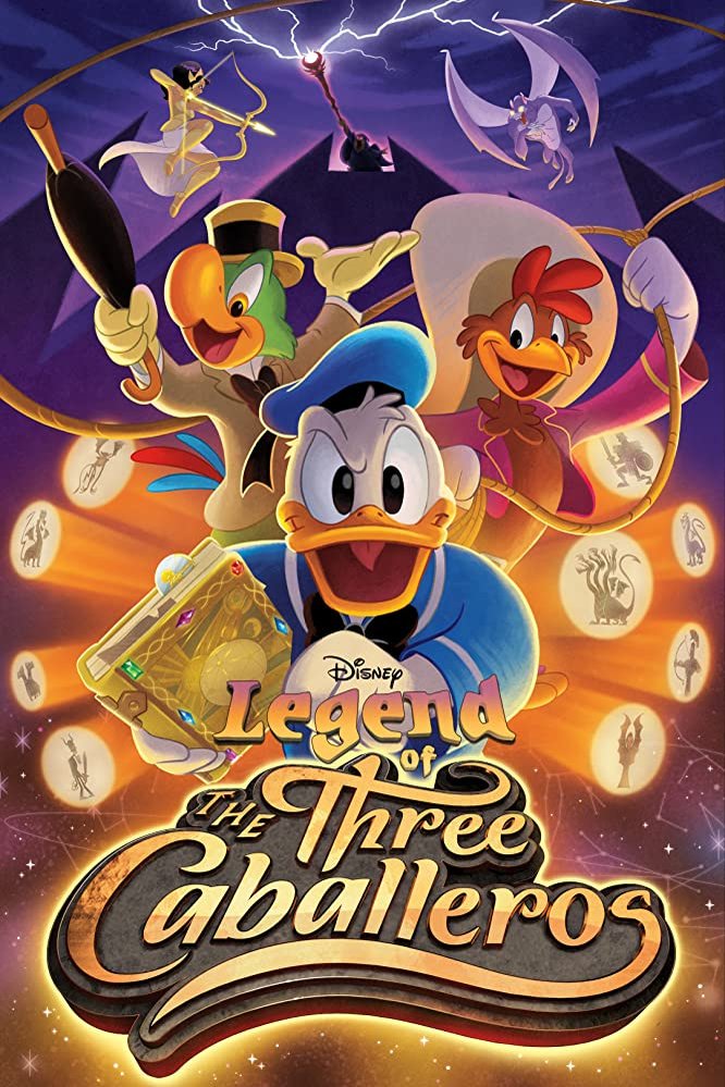L'affiche du film Legend of the Three Caballeros