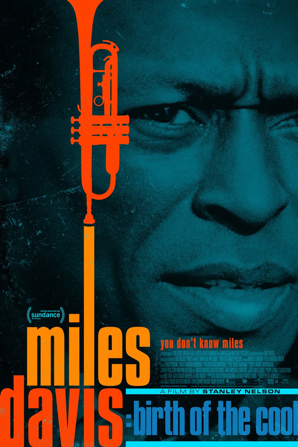 L'affiche du film Miles Davis: Birth of the Cool