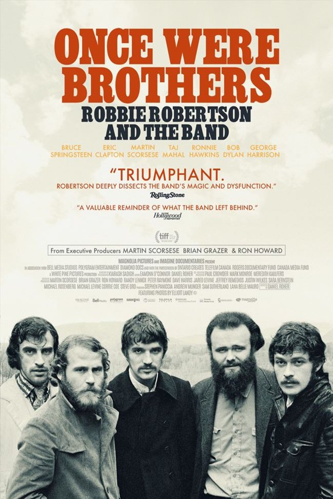 L'affiche du film Once Were Brothers: Robbie Robertson and the Band