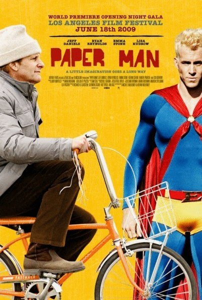 L'affiche du film Paper Man