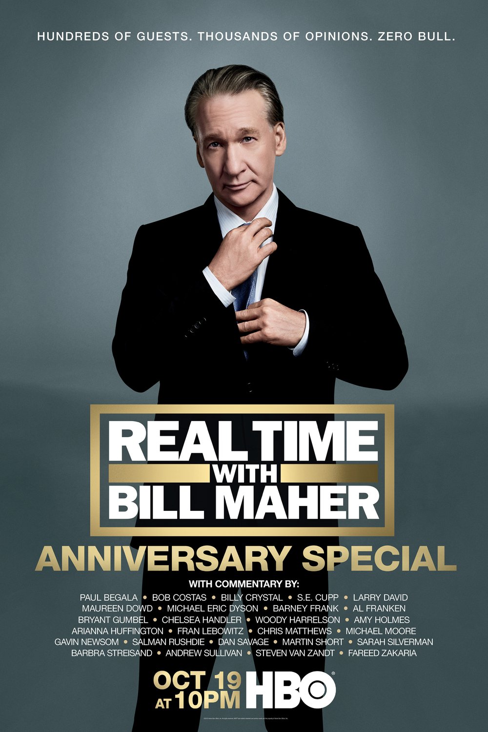 L'affiche du film Real Time with Bill Maher: Anniversary Special [2018]