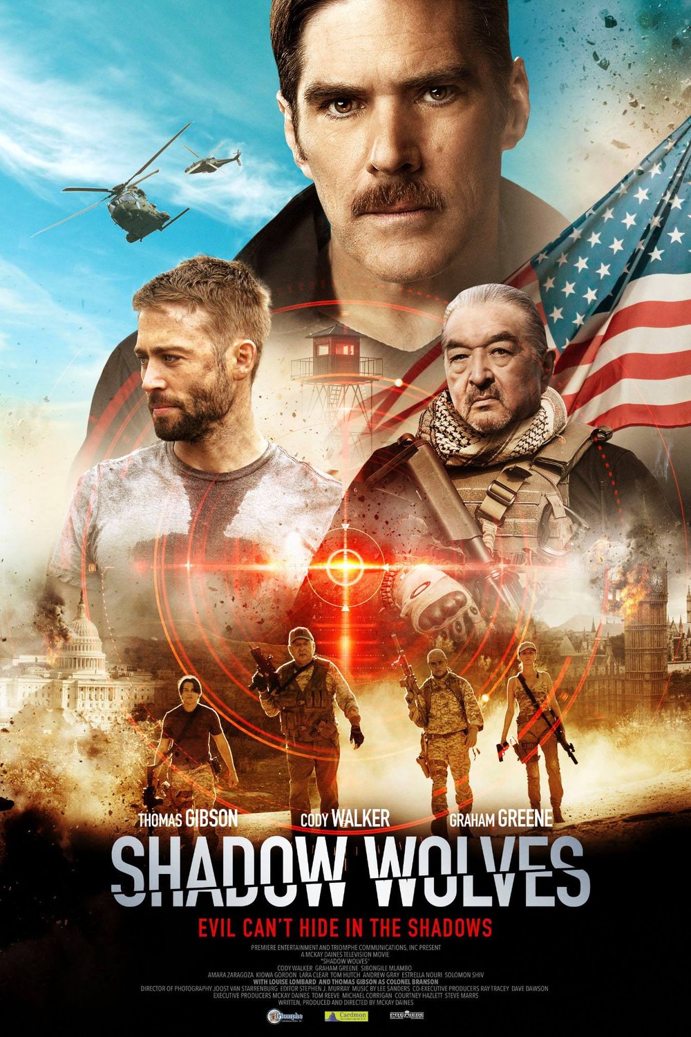 L'affiche du film Shadow Wolves