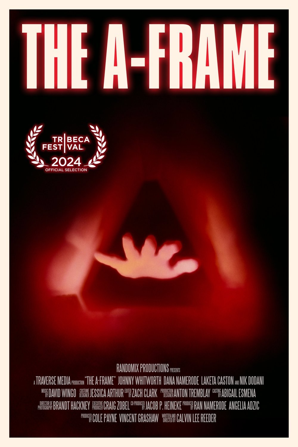 L'affiche du film The A-Frame