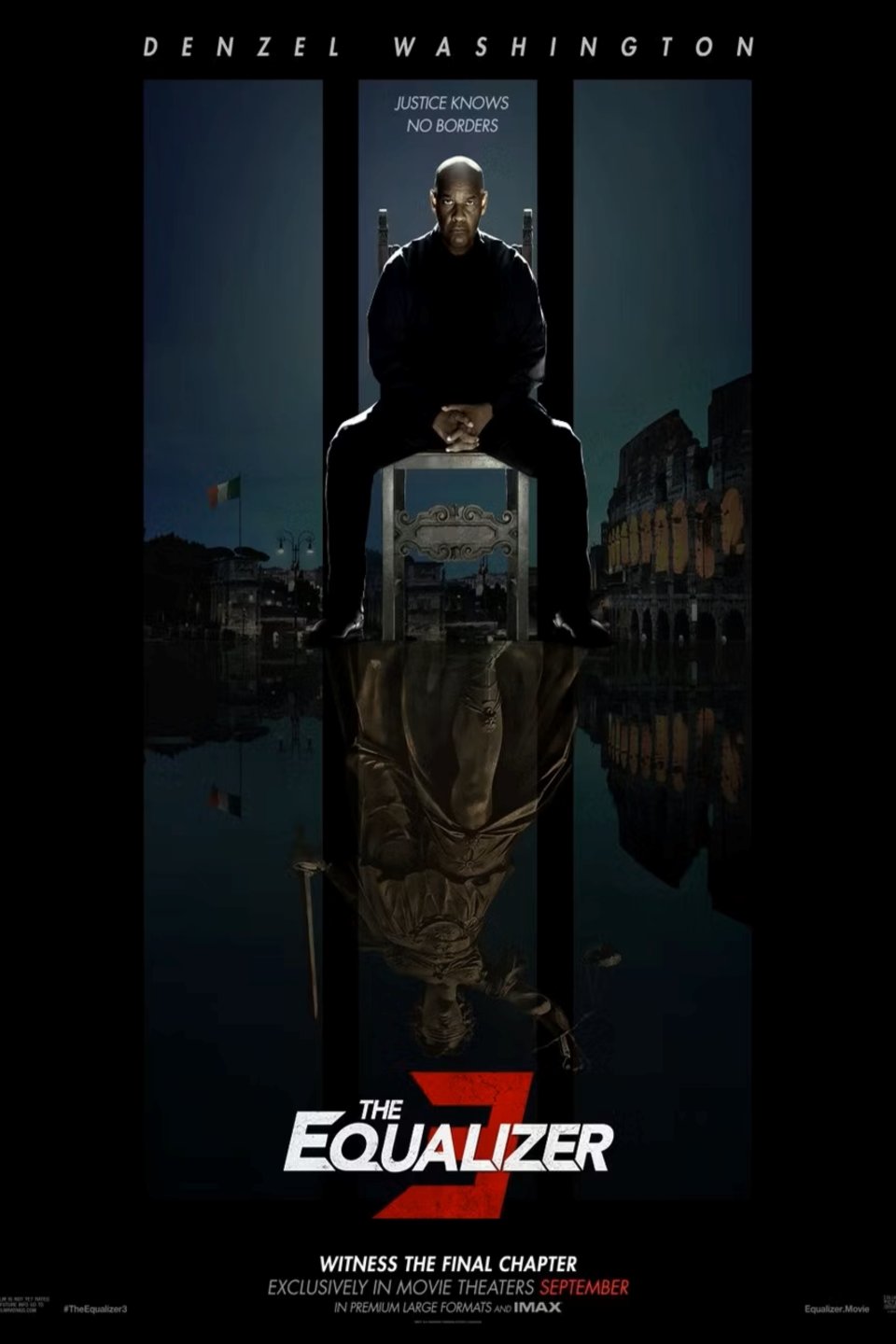 L'affiche du film The Equalizer 3