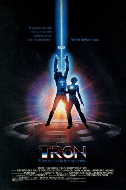 L'affiche du film Tron