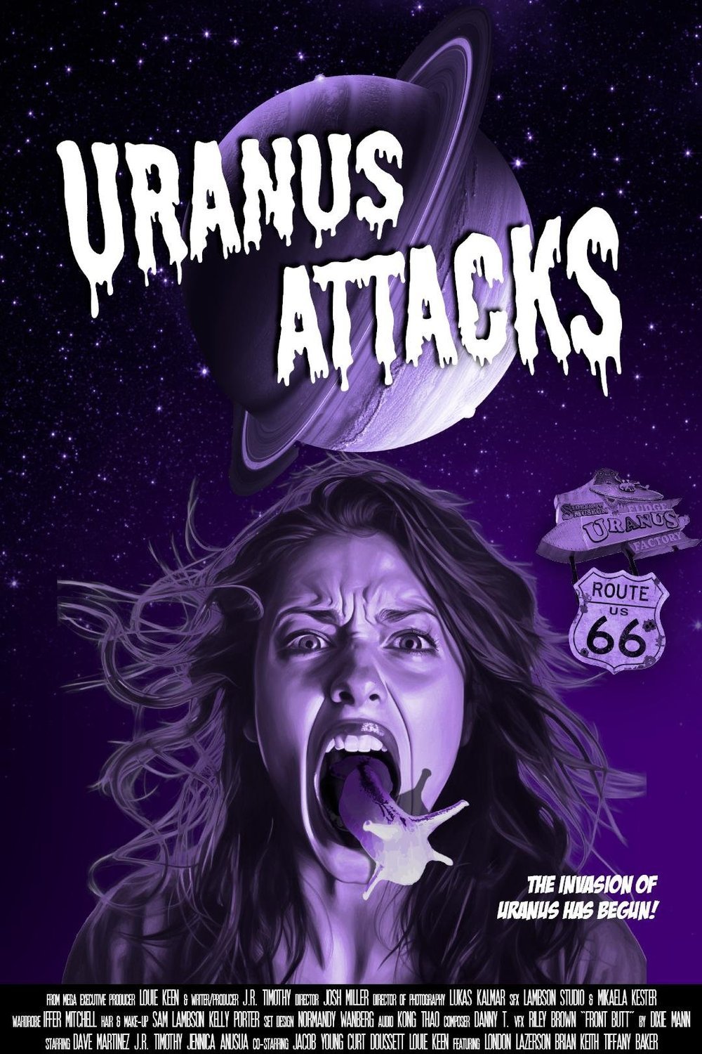 L'affiche du film Uranus Attacks [2024]
