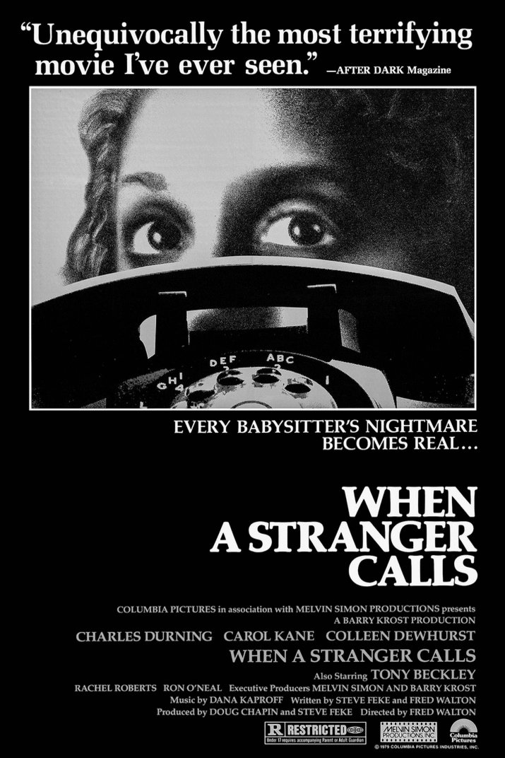 L'affiche du film When a Stranger Calls