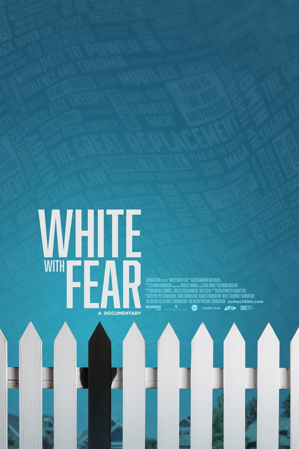 L'affiche du film White with Fear