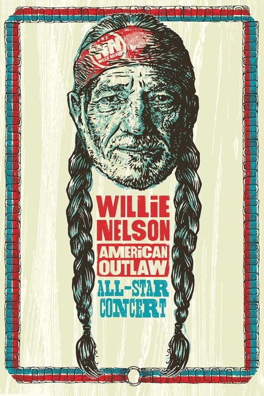 Poster of the movie Willie Nelson American Outlaw