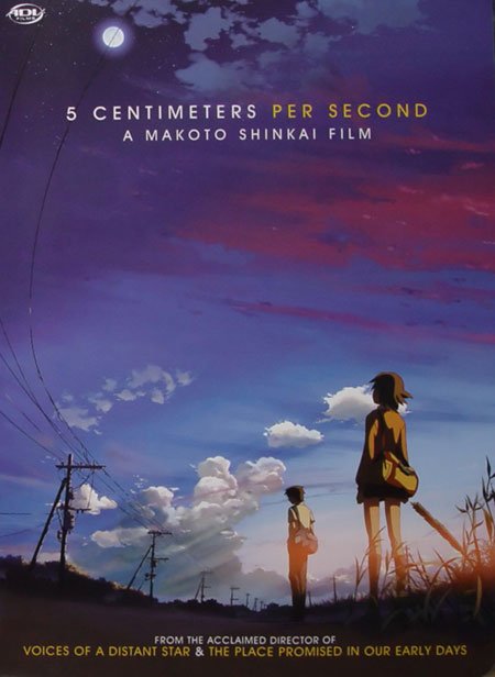Poster of the movie Byôsoku 5 senchimêtoru