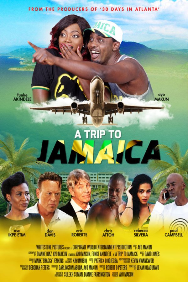 English poster of the movie A Trip to Jamaica