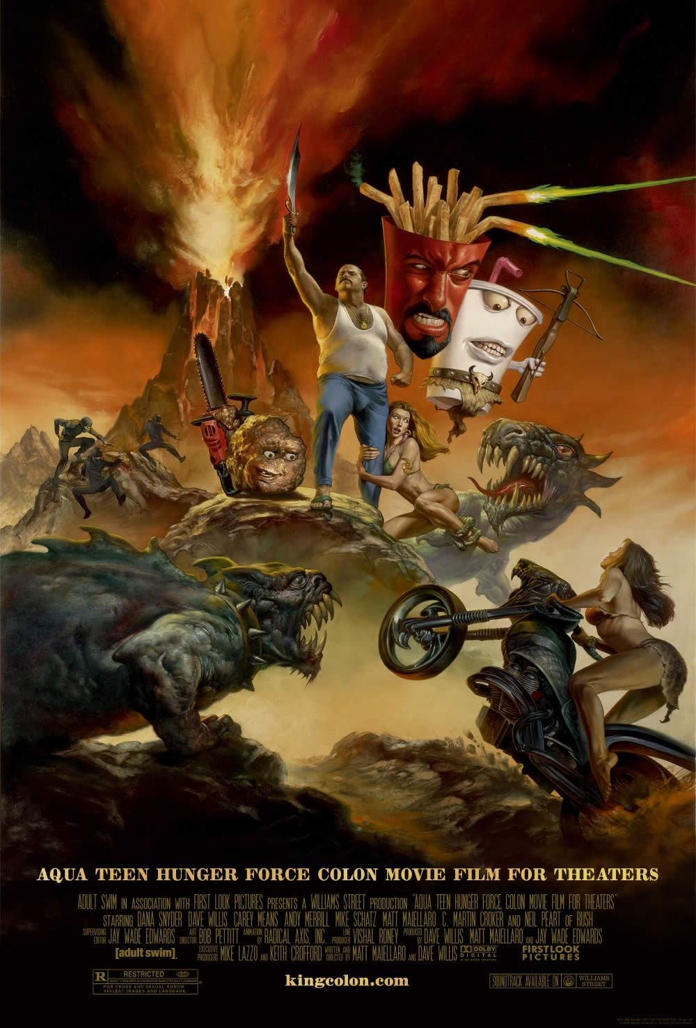 L'affiche du film Aqua Teen Hunger Force Colon Movie Film for Theaters