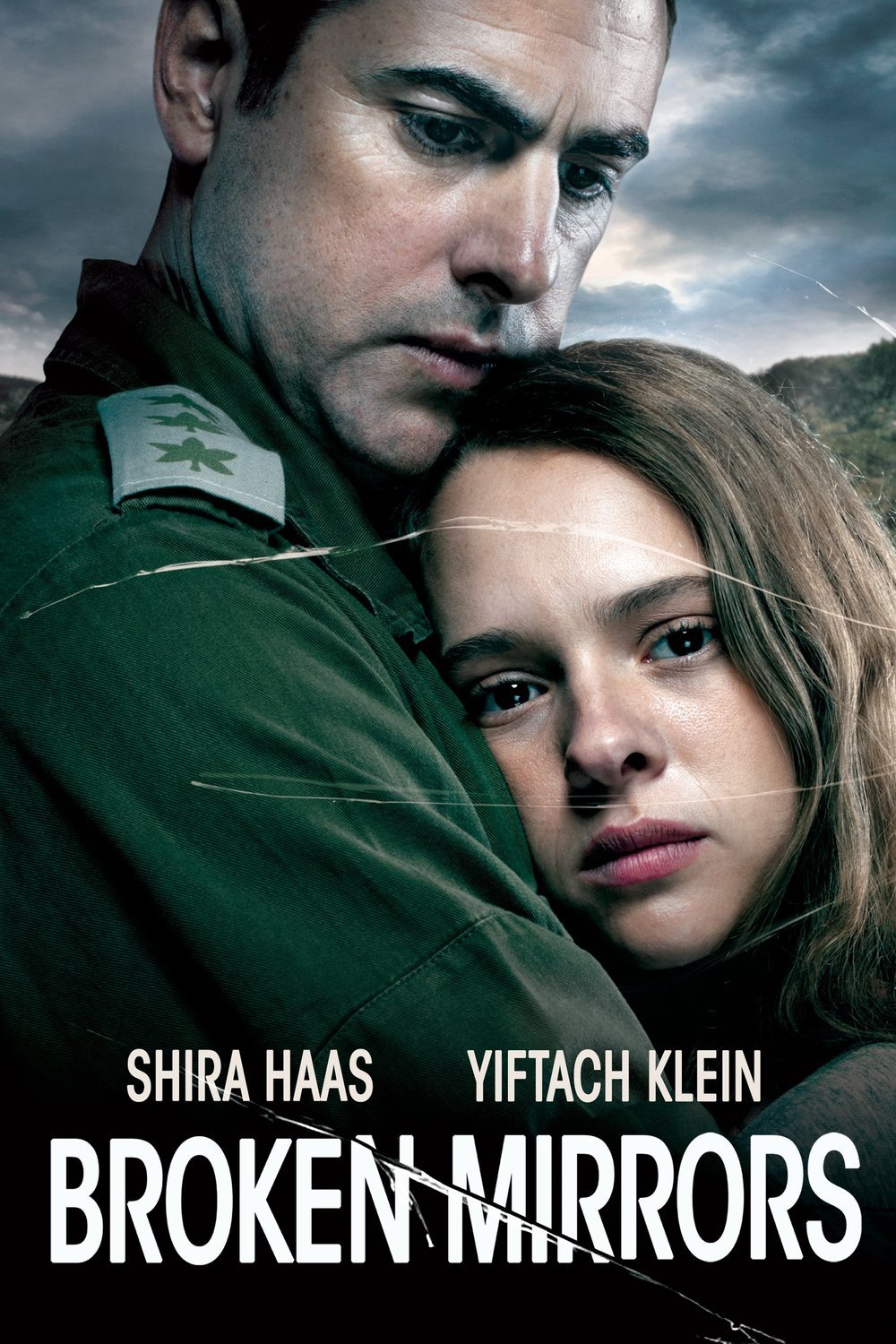 L'affiche originale du film Broken Mirrors en hébreu