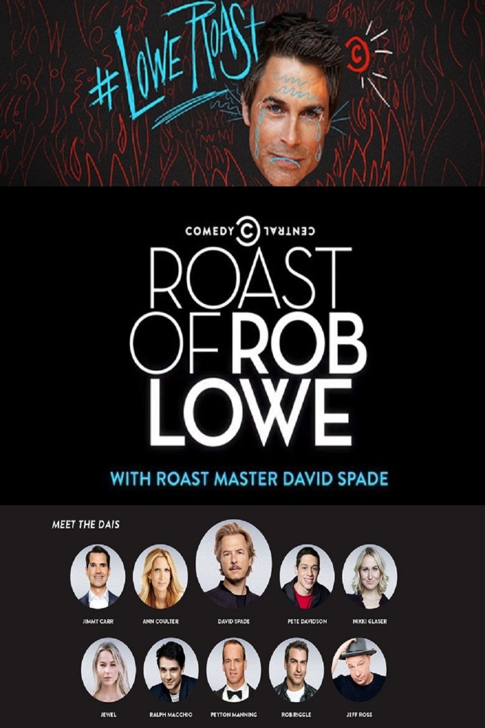 L'affiche du film Comedy Central Roast of Rob Lowe