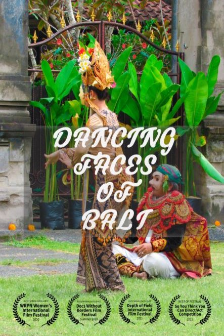 L'affiche du film Dancing Faces of Bali [2022]