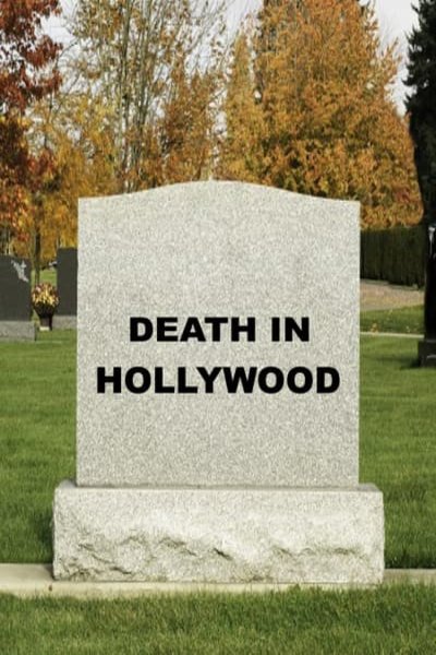 L'affiche du film Death in Hollywood