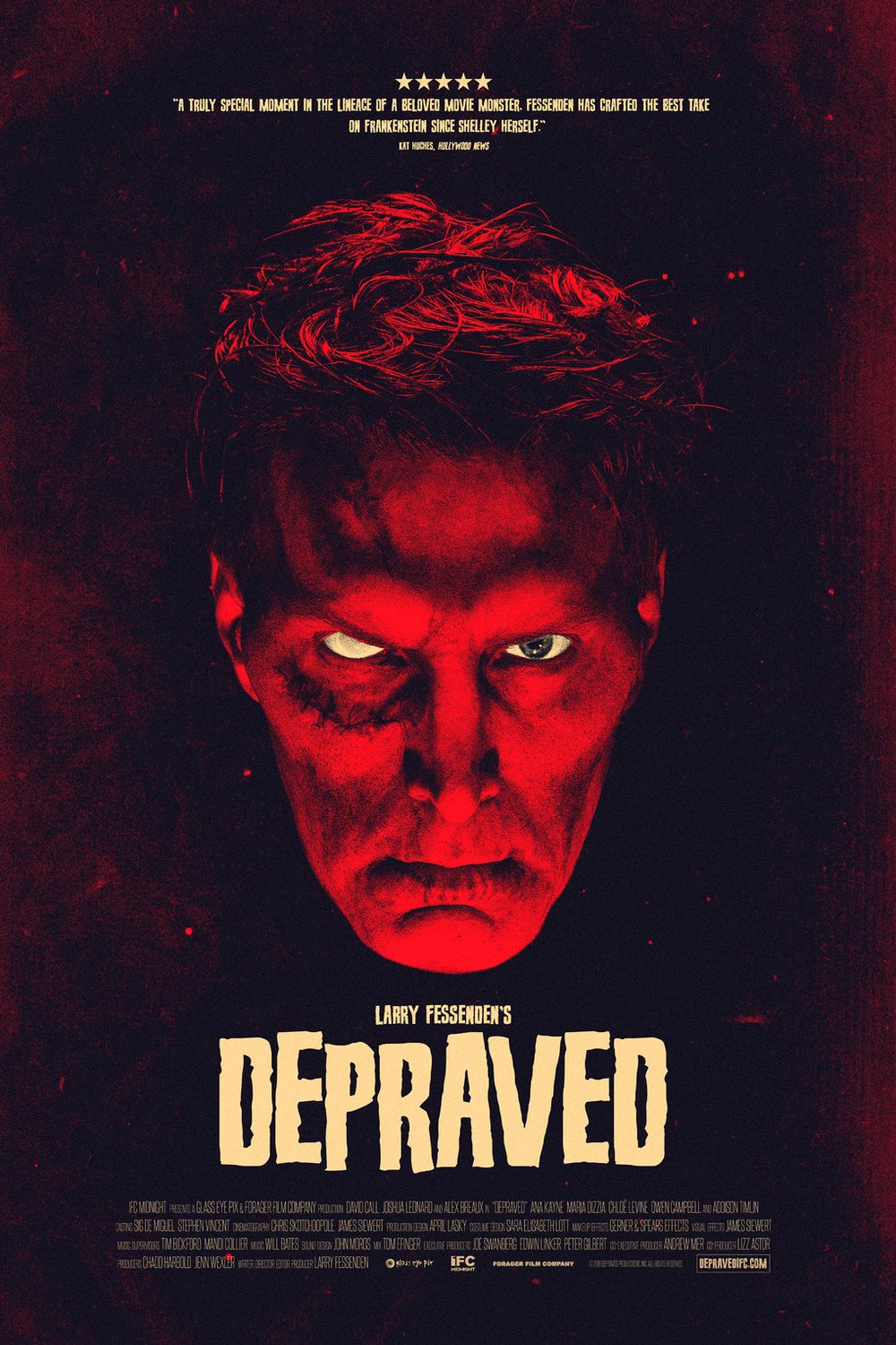L'affiche du film Depraved