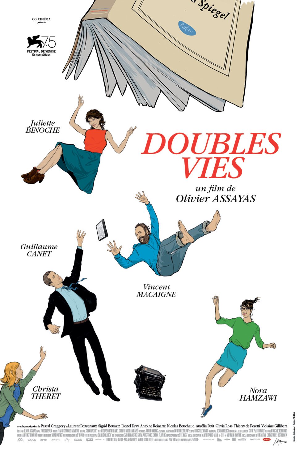 L'affiche du film Doubles vies