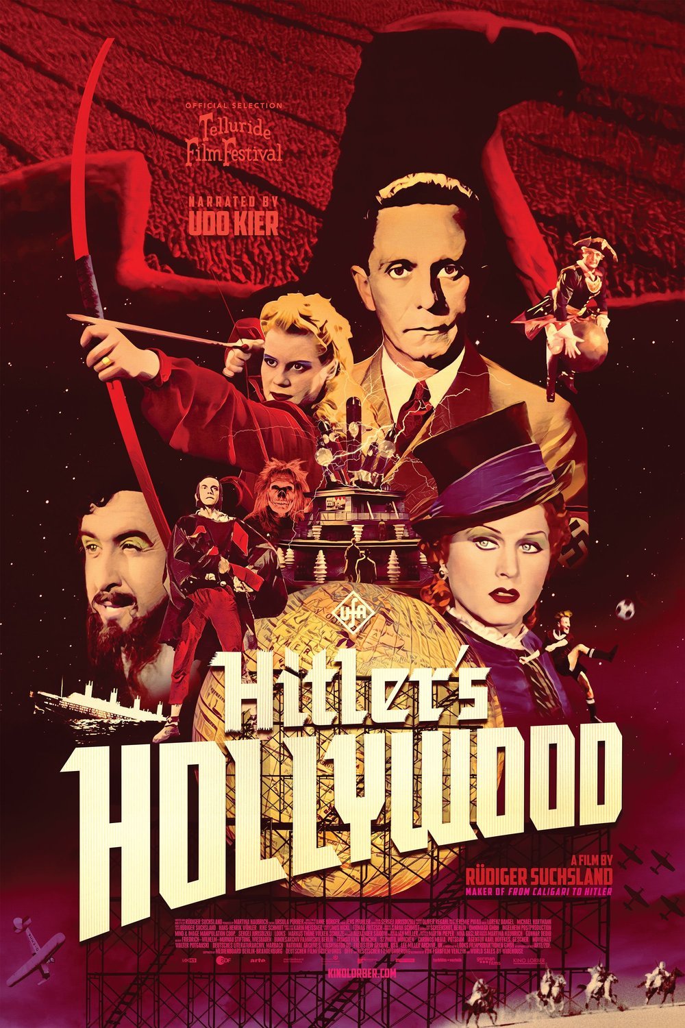 L'affiche du film Hitler's Hollywood