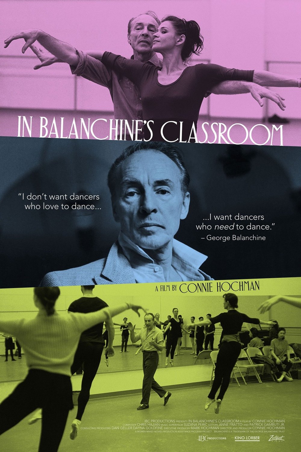 L'affiche du film In Balanchine's Classroom [2021]