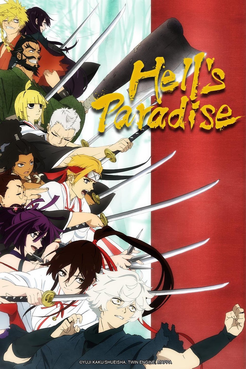 L'affiche du film Hell's Paradise: Jigokuraku [2023]