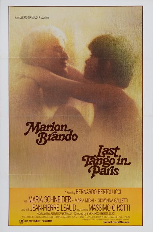 L'affiche du film Le Dernier tango à Paris