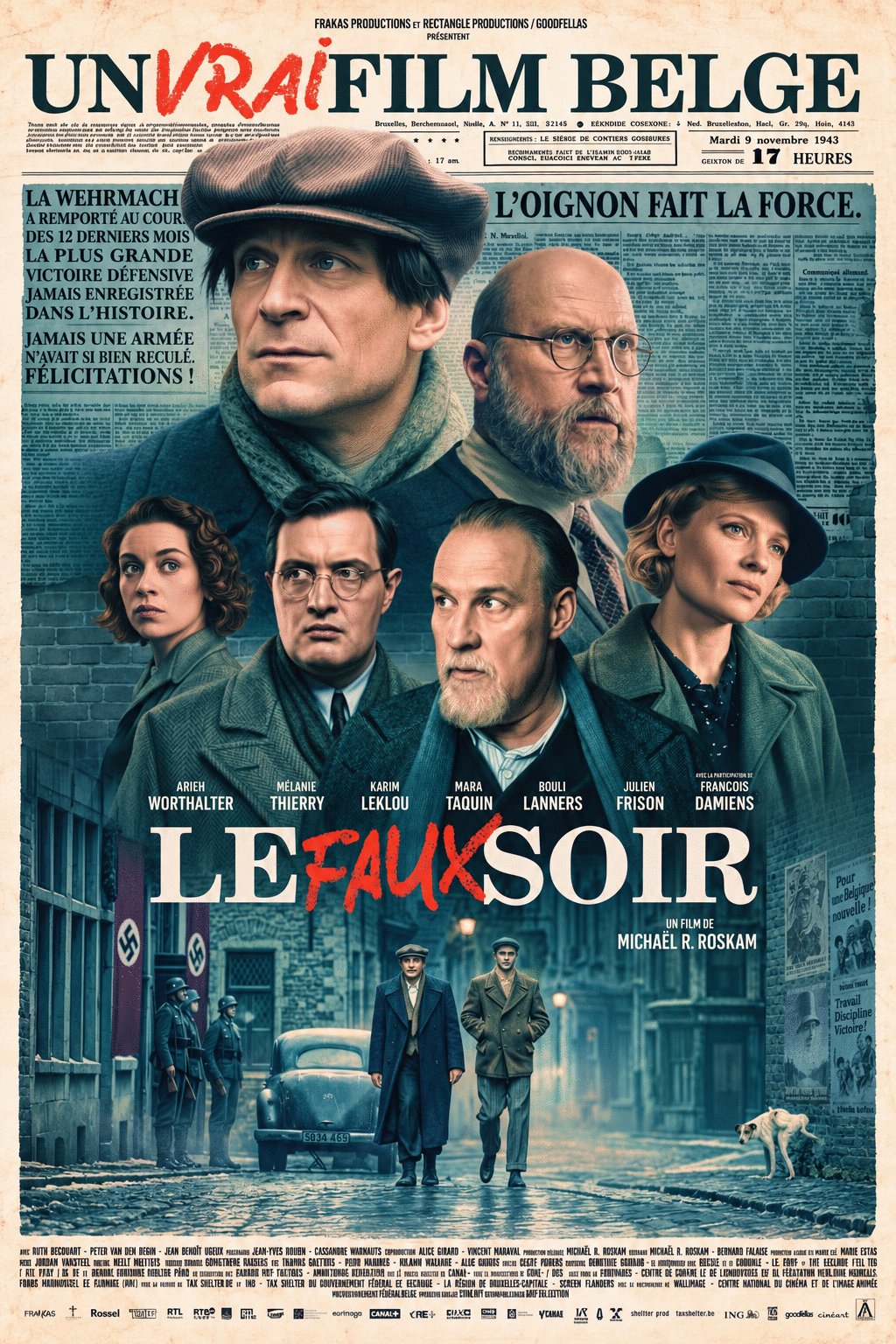 L'affiche du film Le Faux Soir [2026]