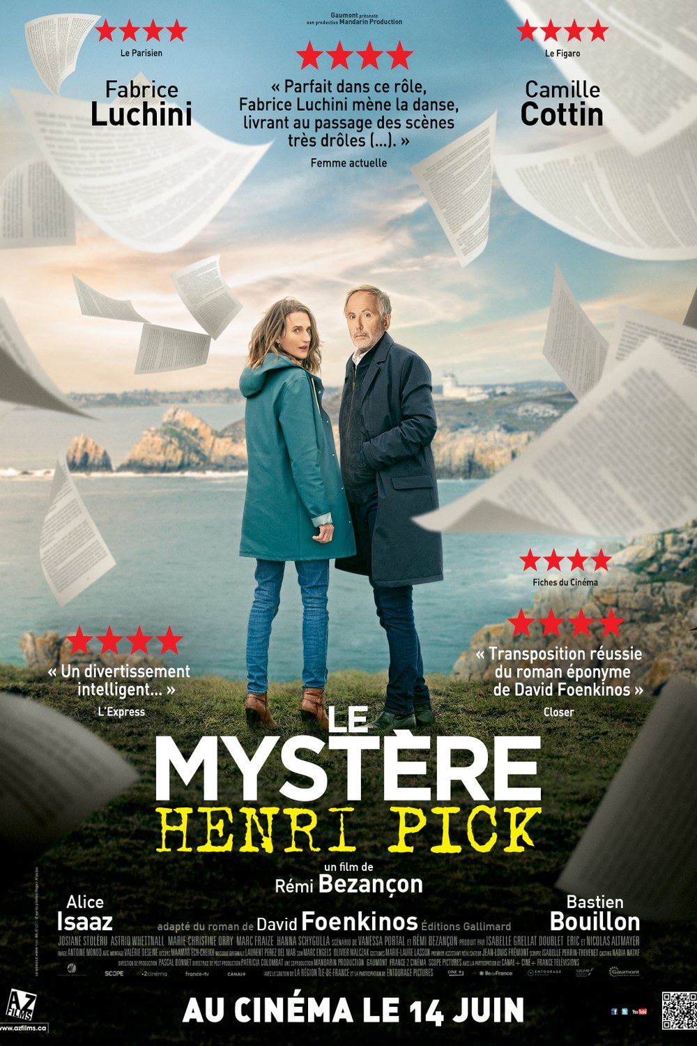 L'affiche du film The Mystery of Henri Pick