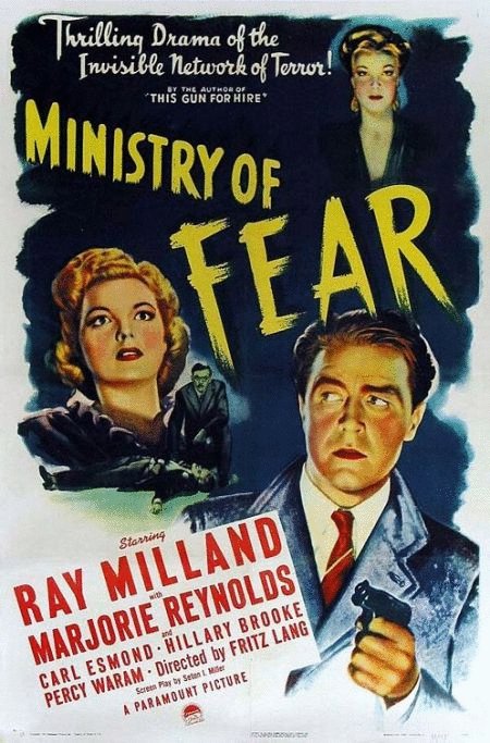 L'affiche du film Ministry of Fear