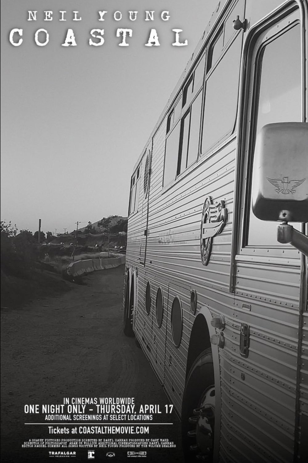 L'affiche du film Neil Young: Coastal