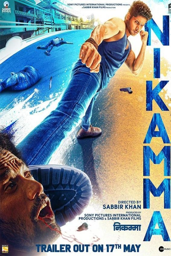 L'affiche originale du film Nikamma en Hindi