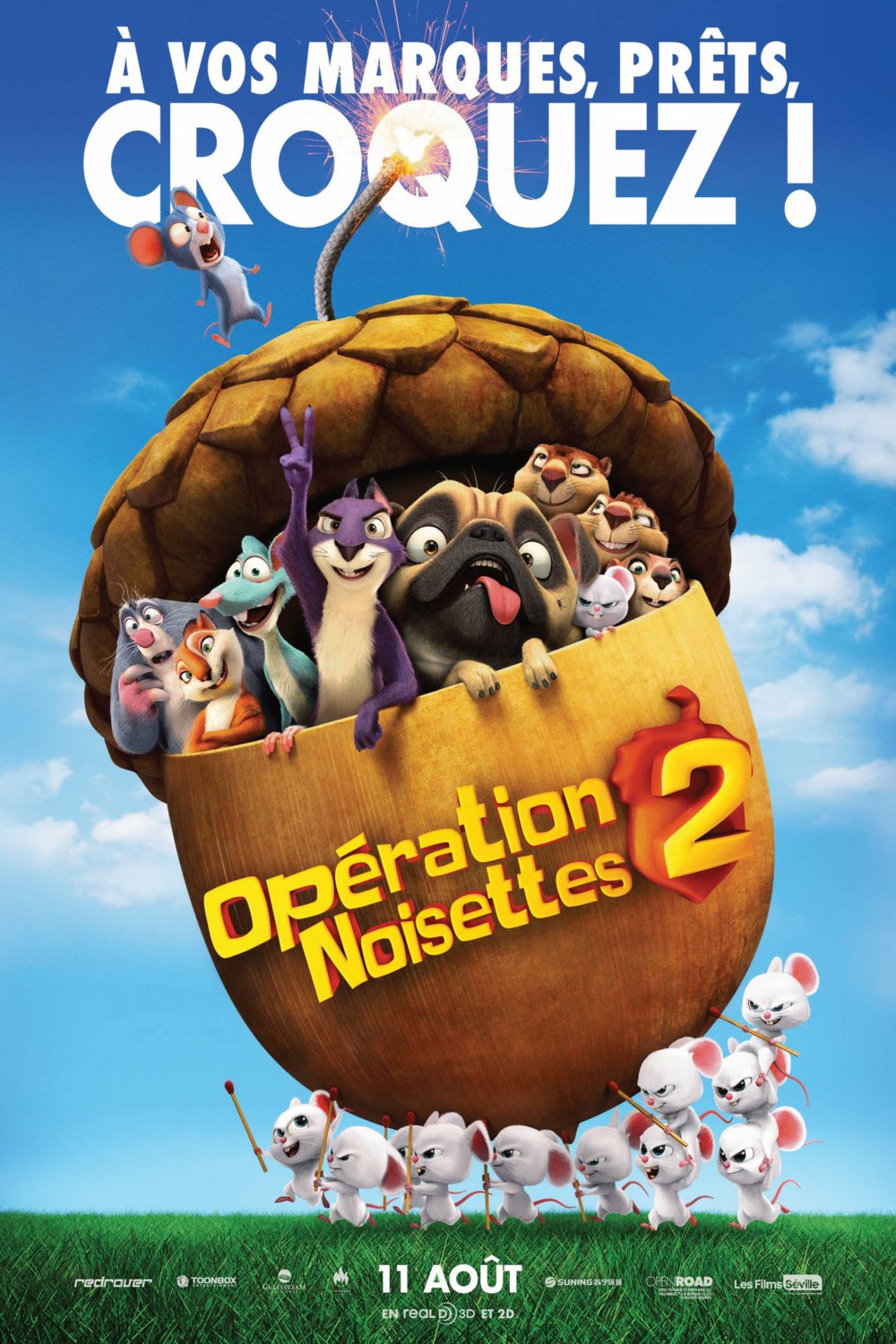 L'affiche du film Opération Noisettes 2