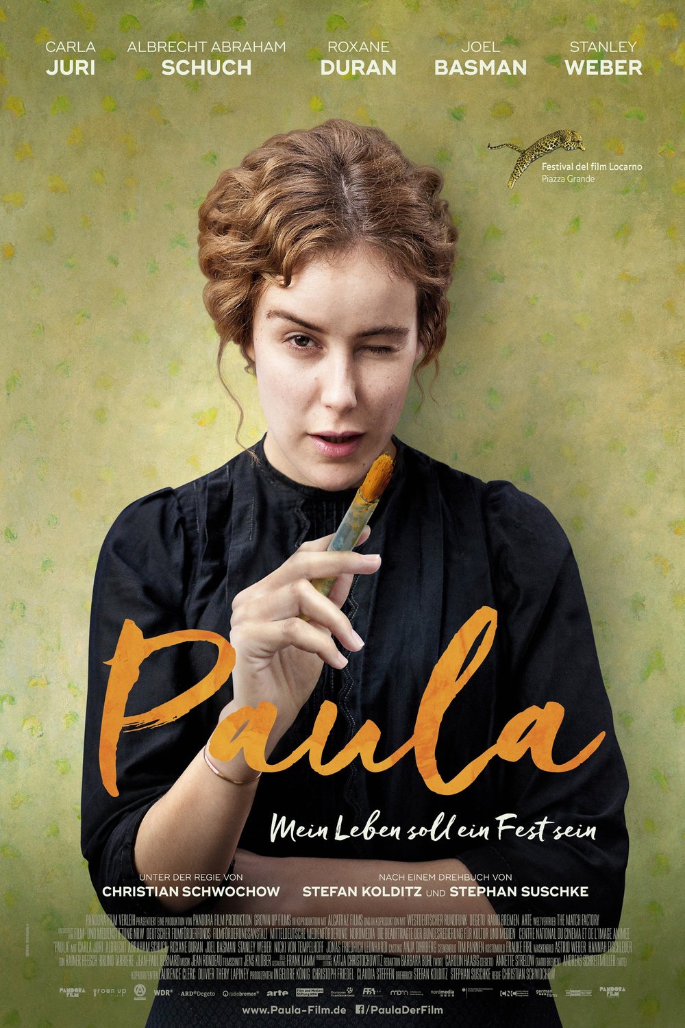 German poster of the movie Paula