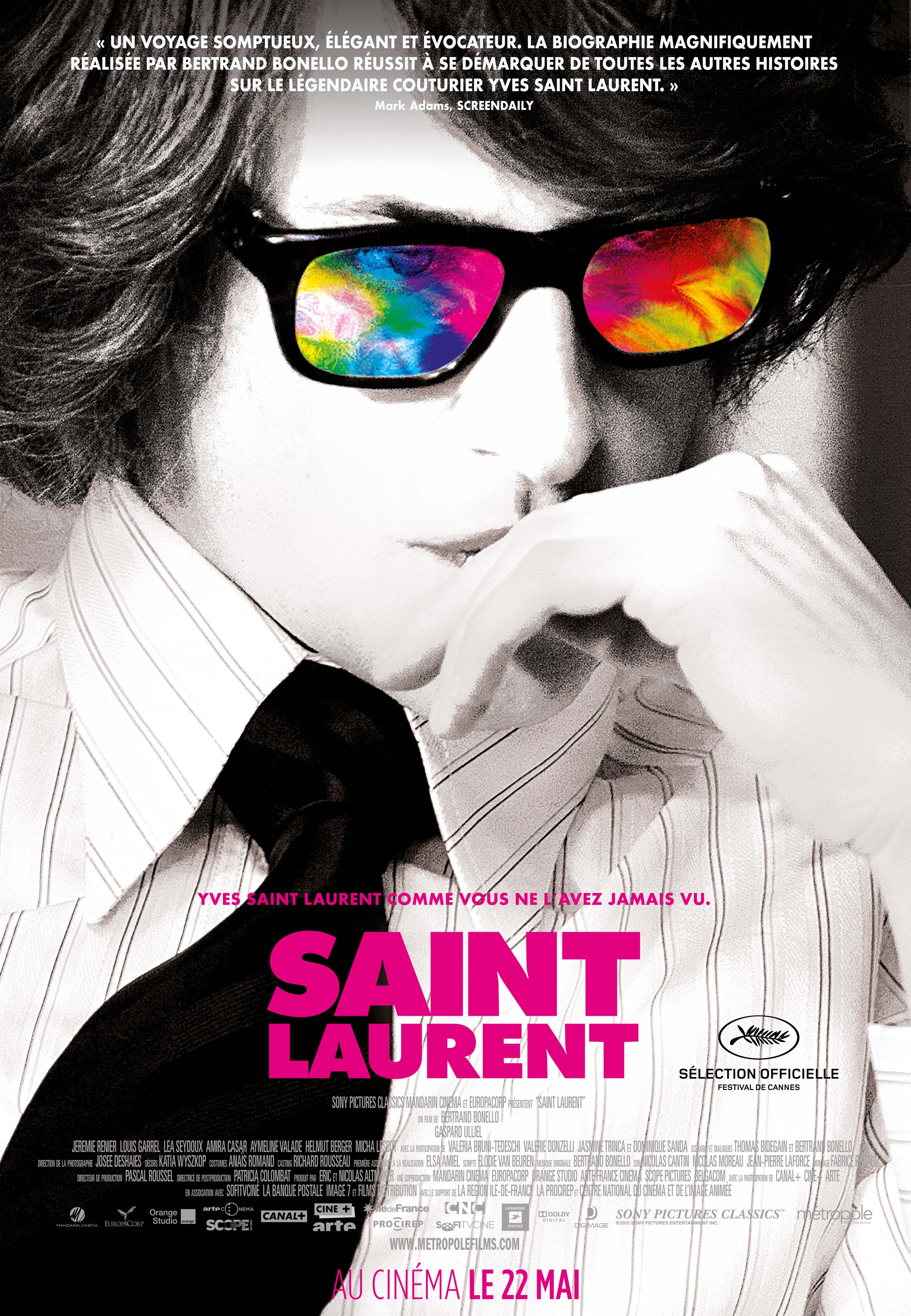 L'affiche du film Saint Laurent