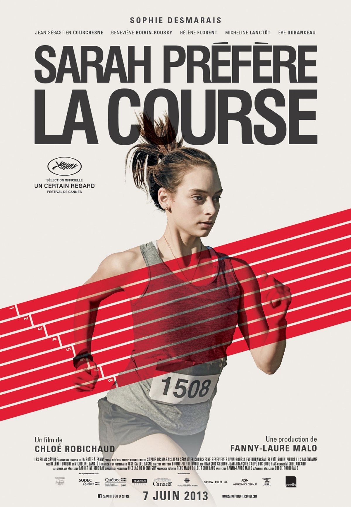 L'affiche du film Sarah Prefers to Run