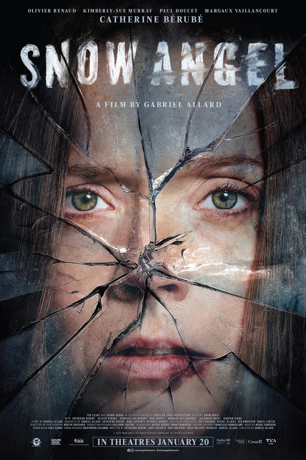 L'affiche du film Snow Angel [2023]