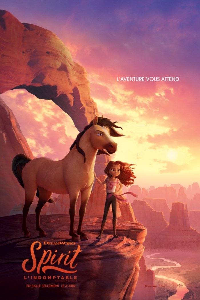 L'affiche du film Spirit: L'indomptable [2021]