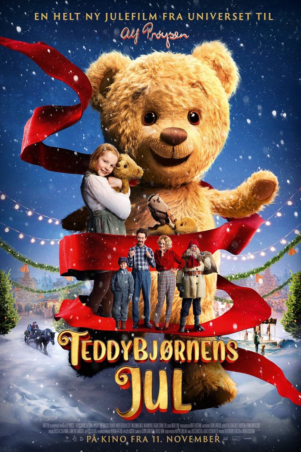 L'affiche du film Teddybjørnens jul [2022]