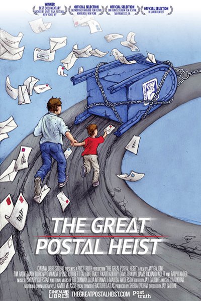 L'affiche du film The Great Postal Heist [2022]