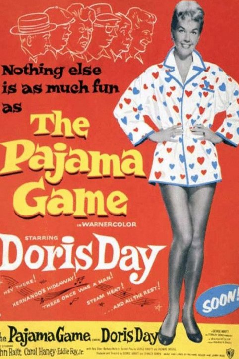 L'affiche du film The Pajama Game
