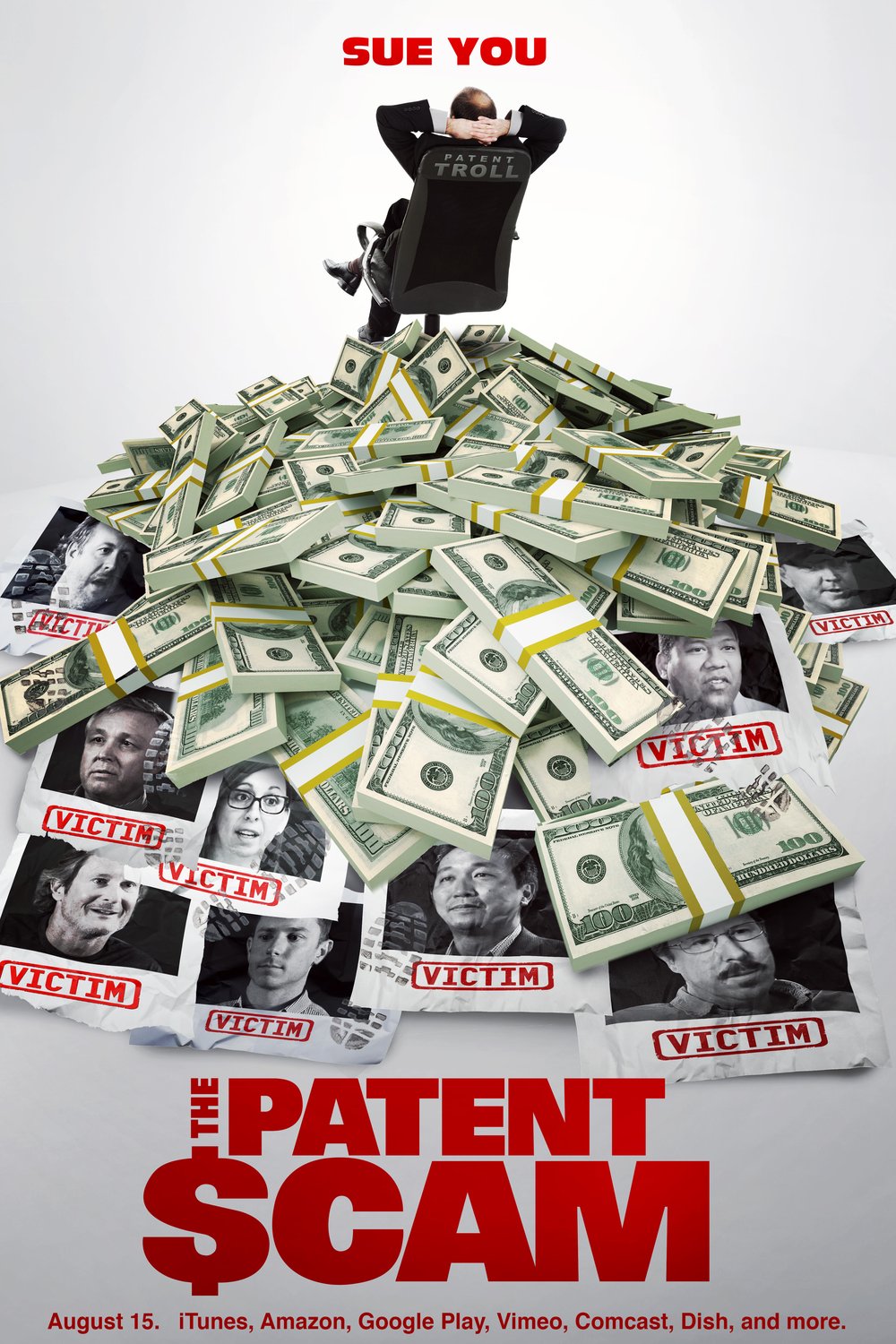 L'affiche du film The Patent Scam
