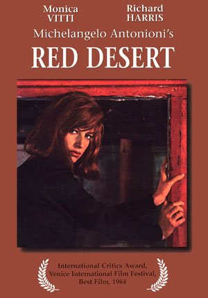 L'affiche du film Le Désert rouge