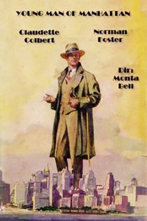 L'affiche du film Young Man of Manhattan