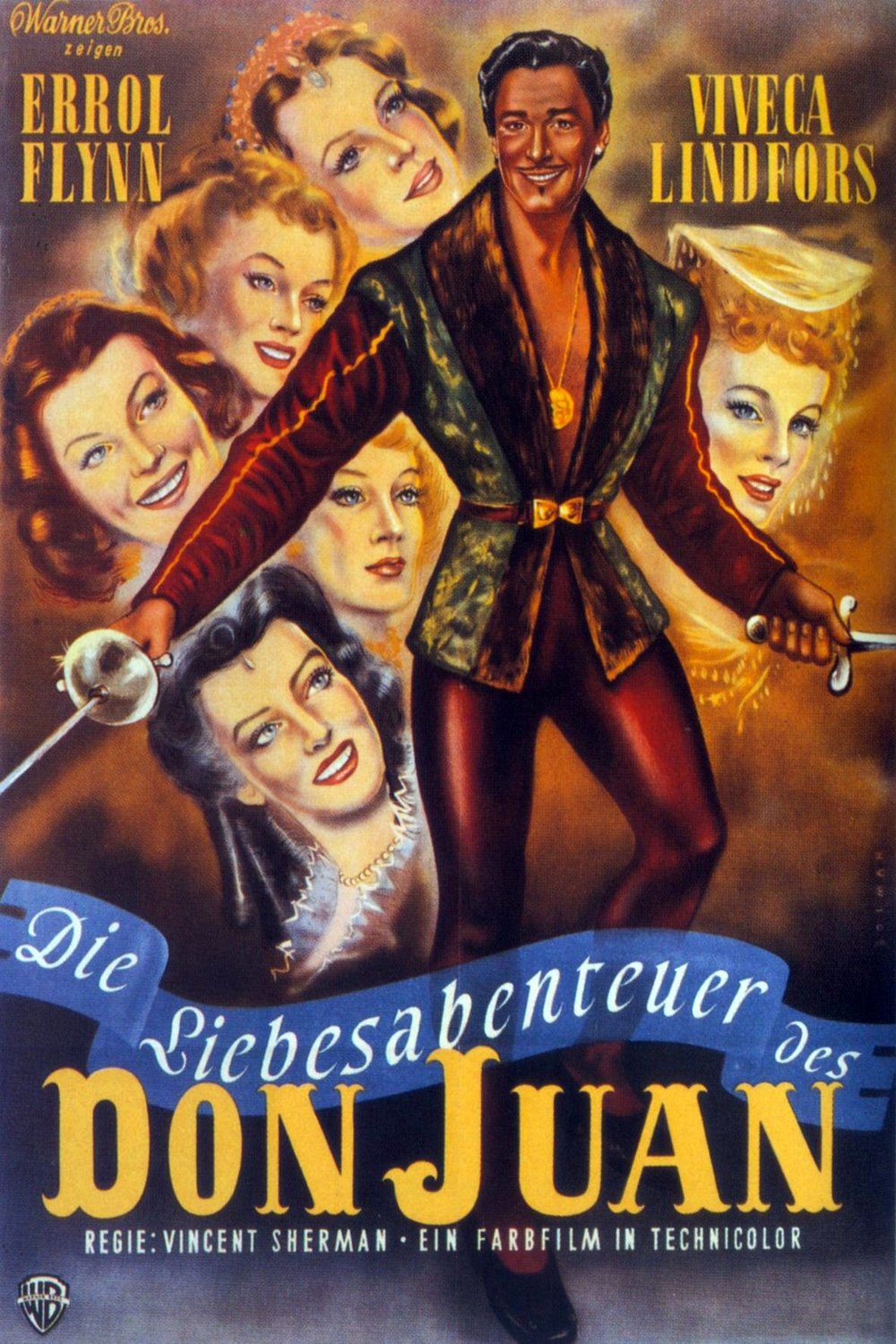 L'affiche du film Adventures of Don Juan