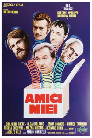 Italian poster of the movie Amici miei