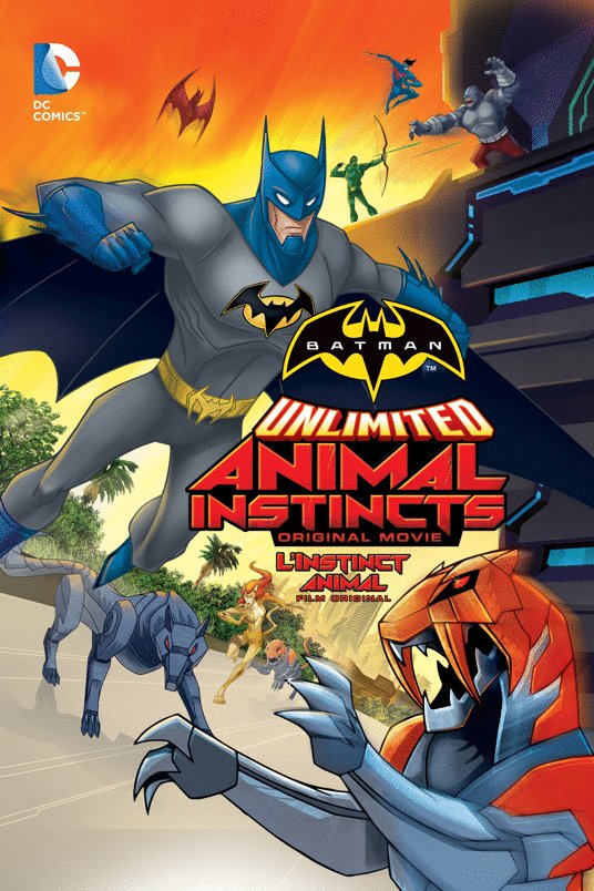 L'affiche du film Batman Unlimited: Animal Instincts